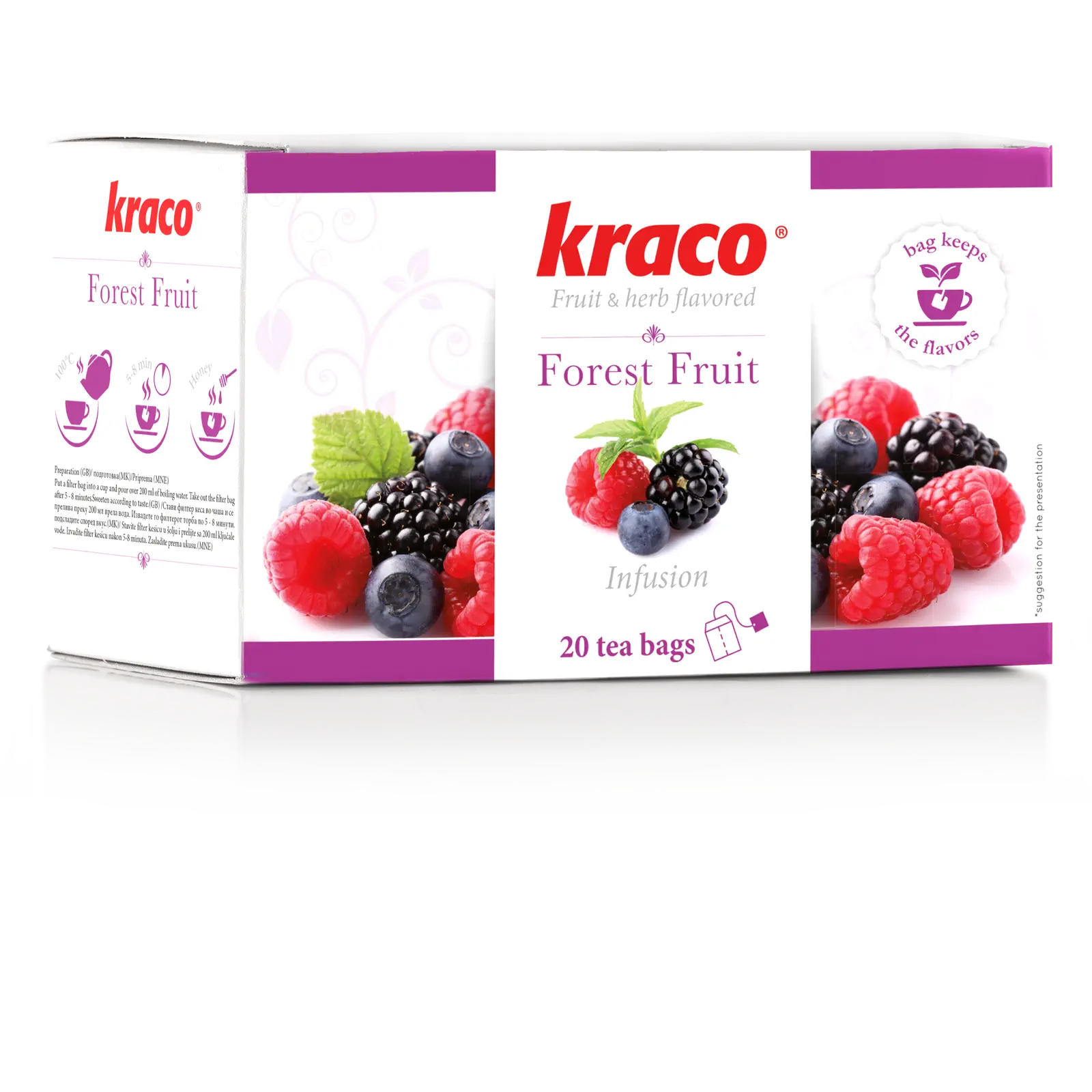 Kraco, Çaj Fruta mali
